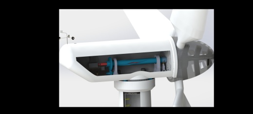风力发电机3D图纸 Solidworks设计缩略图