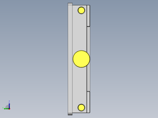 圆柱形工件支架左视缩略图