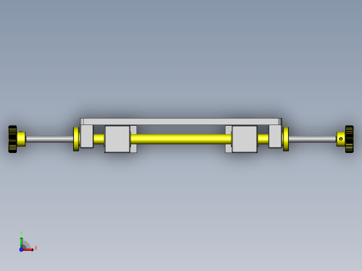 圆柱形工件支架俯视缩略图