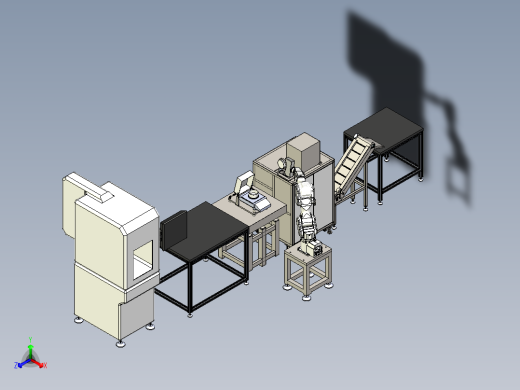 机器人包装打码称重