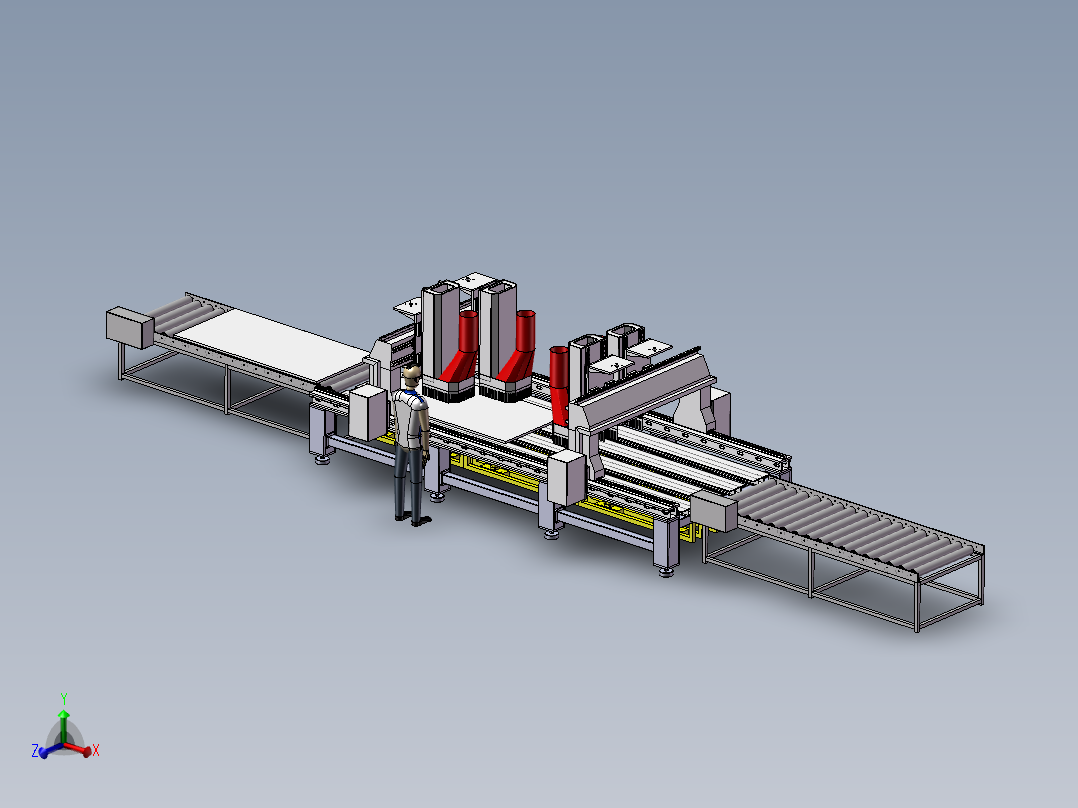 数控钻铣机设备