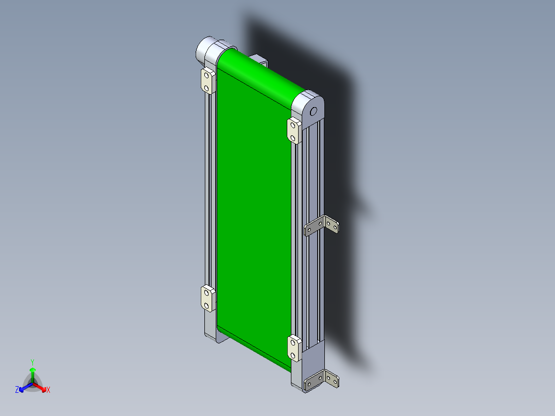 A2_PVC铝型材输送带