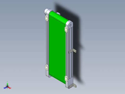 A2_PVC铝型材输送带