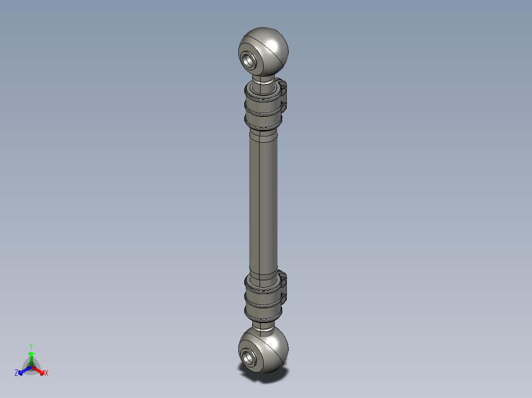 比耶悬挂ESSIEU AVANT AUTOCAR正等轴测图