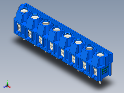 DEGSON DG365 系列 7.5mm 接线端子-DG365-7.5-08P-12-00AH