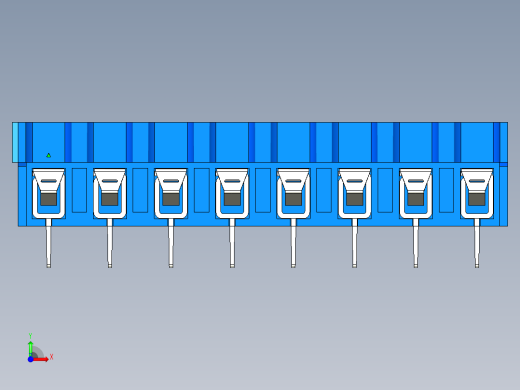 DEGSON DG365 系列 7.5mm 接线端子-DG365-7.5-08P-12-00AH前视缩略图