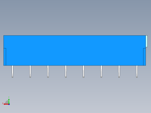 DEGSON DG365 系列 7.5mm 接线端子-DG365-7.5-08P-12-00AH后视缩略图