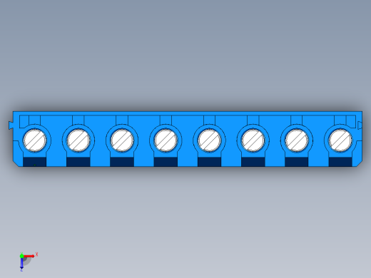 DEGSON DG365 系列 7.5mm 接线端子-DG365-7.5-08P-12-00AH俯视缩略图