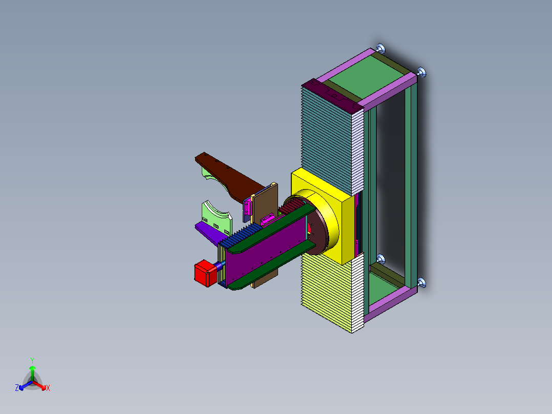 马达夹持旋转搬运机械手