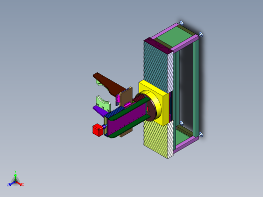 马达夹持旋转搬运机械手