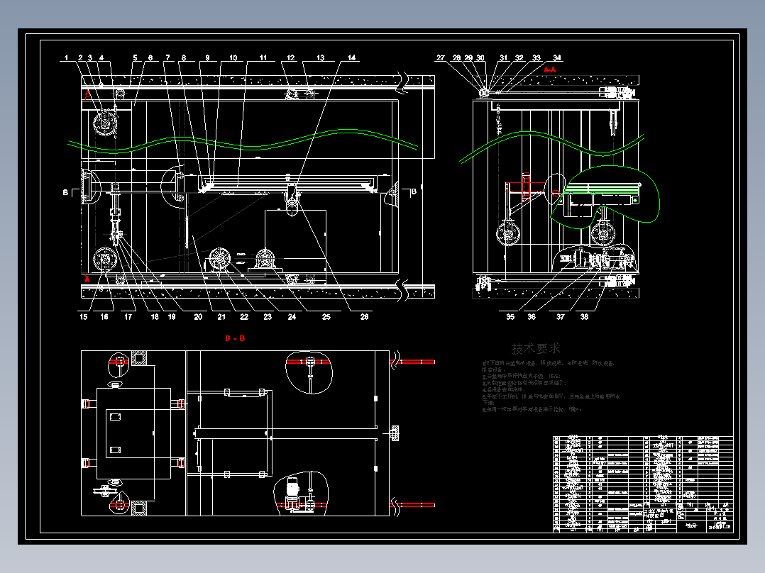 立体车库自动提升机的设计-没有说明书