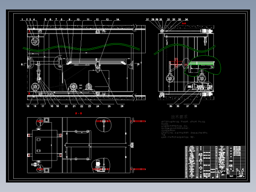立体车库自动提升机的设计-没有说明书