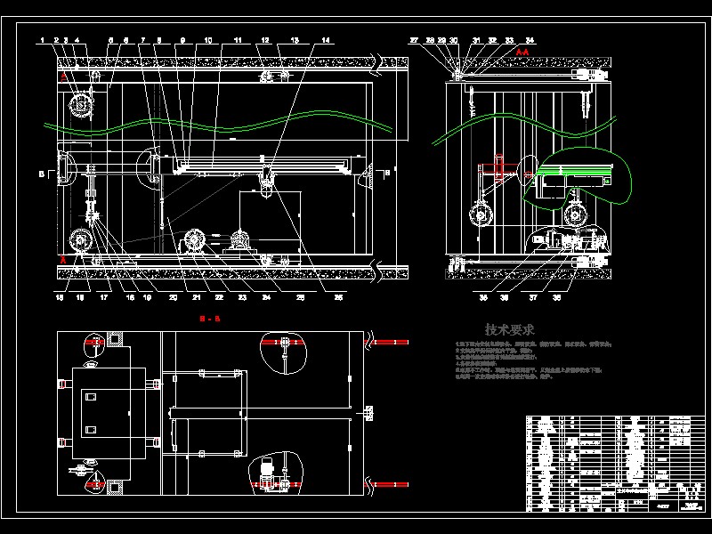 立体车库自动提升机的设计-没有说明书