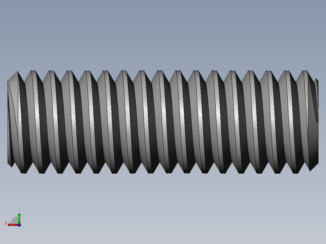 DIN 913-ISO 4026 固定螺钉-M4 L=12.SLDPRT后视图