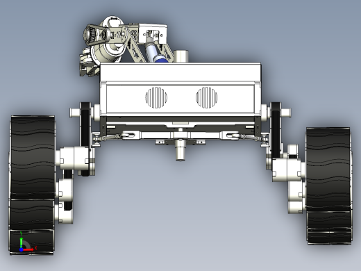 Team Anveshak Rover火星车前视缩略图
