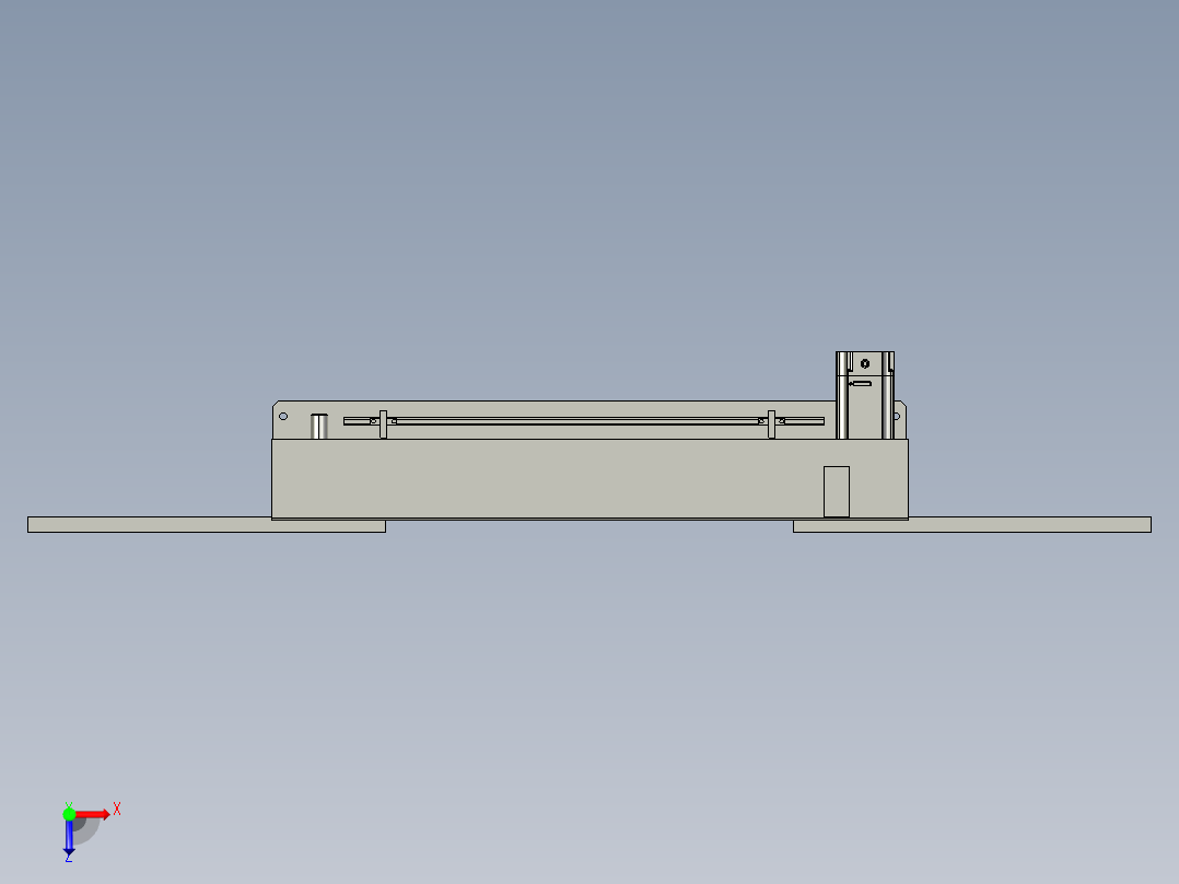 自动对开门1416092==30俯视图