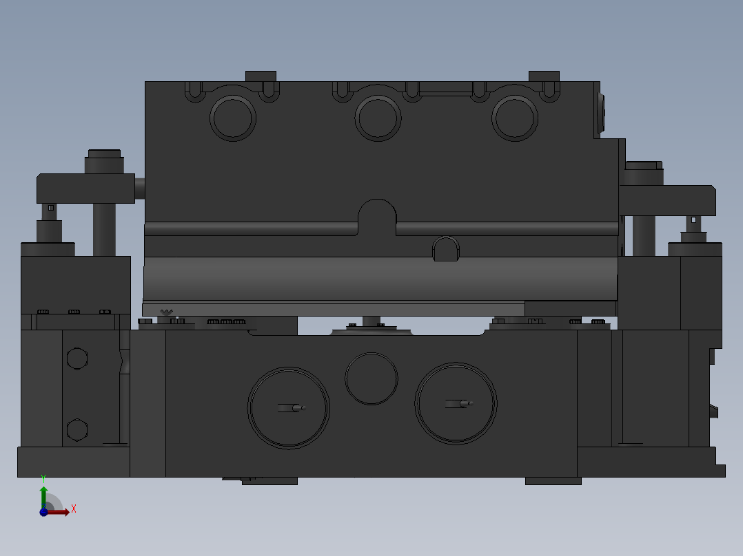 5A212--铣床夹具设计前视图