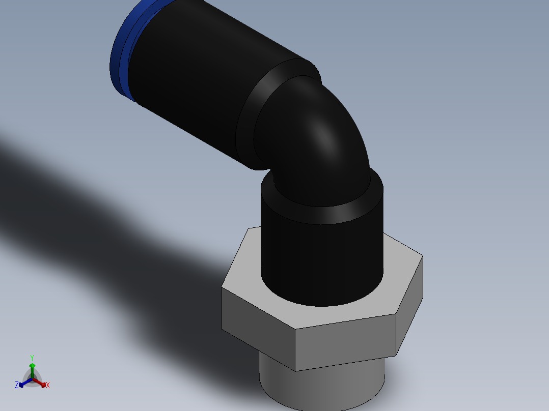 Ø4 x 1-8G COTOVELO 90° MACHO GIRAT. (C02470418)