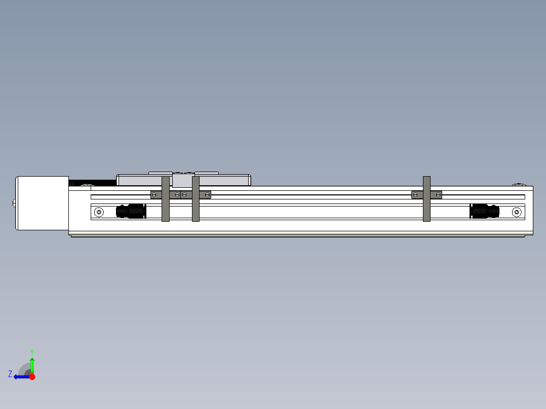 Toyo东佑达直线模组-ECH6-200-BR.igs右视图