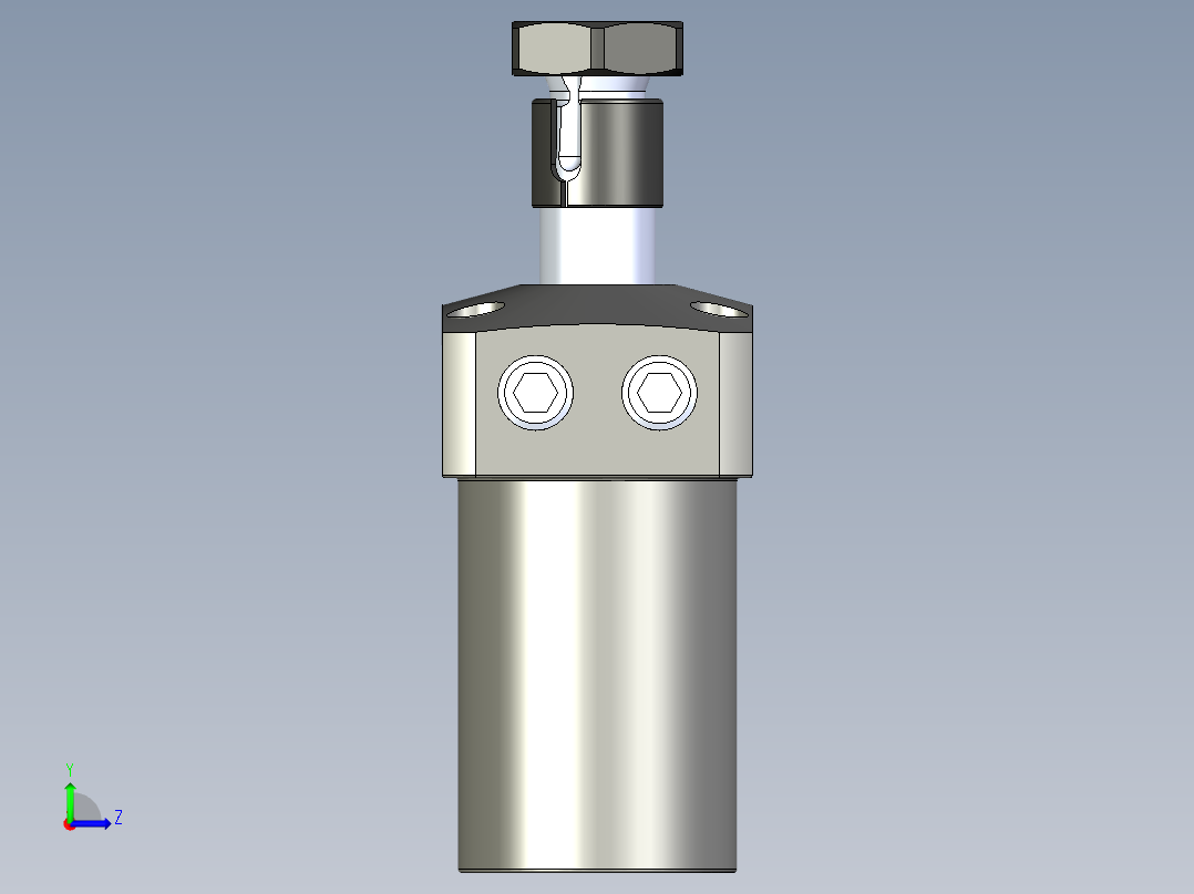 KOSMEKLHS0360-GL-Y30多系列多零件图纸模型左视图