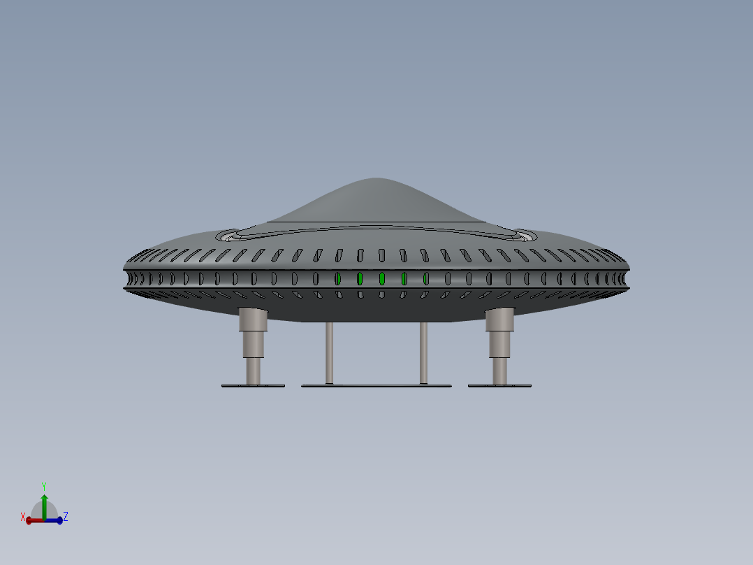 不明飞行物5后视图