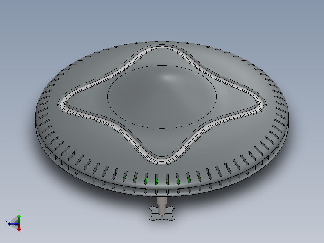 不明飞行物5正等轴测图