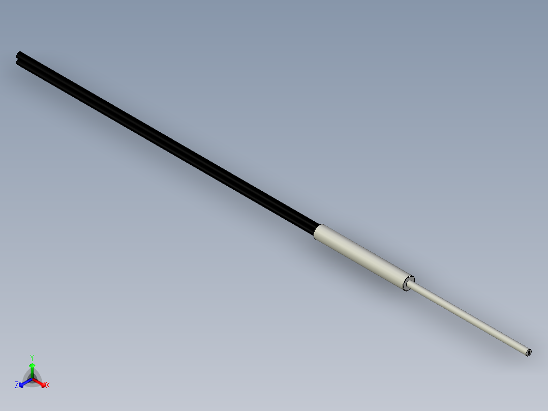 光纤元件漫反射型FR-D211Q-S主视图