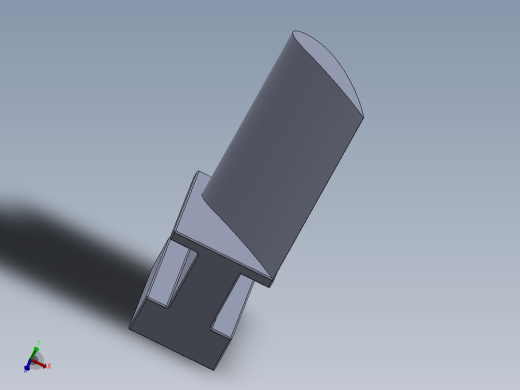 燃气轮机叶片---模型格式为 sw igs