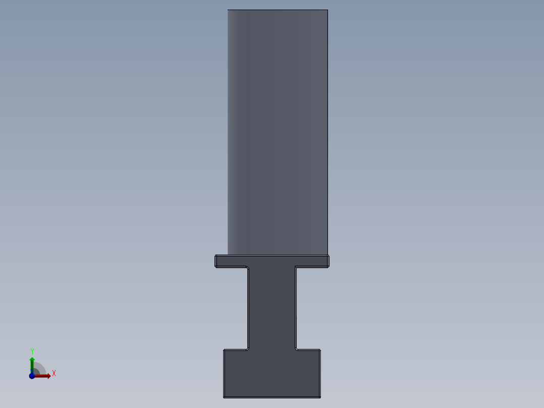 燃气轮机叶片---模型格式为 sw igs前视图