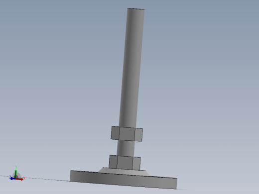 XY2018-FZJ-L07 M16x100金属调整脚蹄带地脚孔(高度差54)