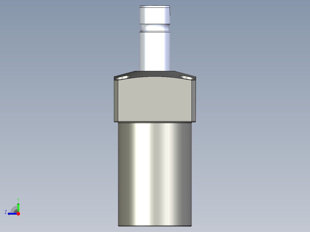 KOSMEKLHS0360-GR-F多系列多零件图纸模型右视图