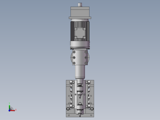 钻头调整机构前视缩略图