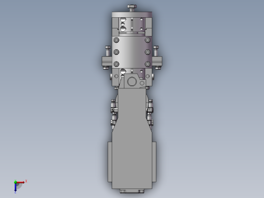 钻头调整机构俯视缩略图