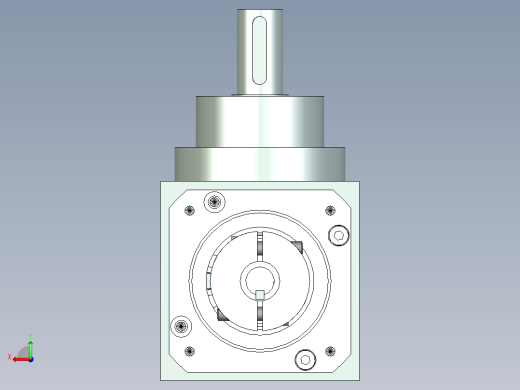 换向器PW70垂直输出 PLX60-L1 14-50-70-M4.stp后视缩略图