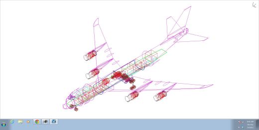 boeing-747-8f-transport-aircraft-multi-part-solid-assembly-model缩略图
