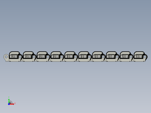 Crawler三角履带轮遥控履带车前视缩略图