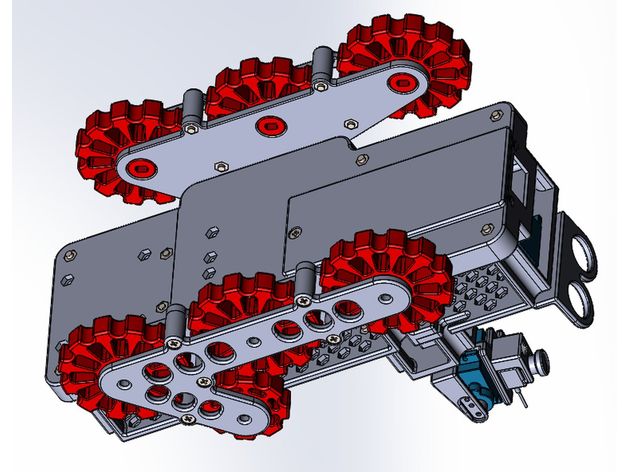 Crawler三角履带轮遥控履带车