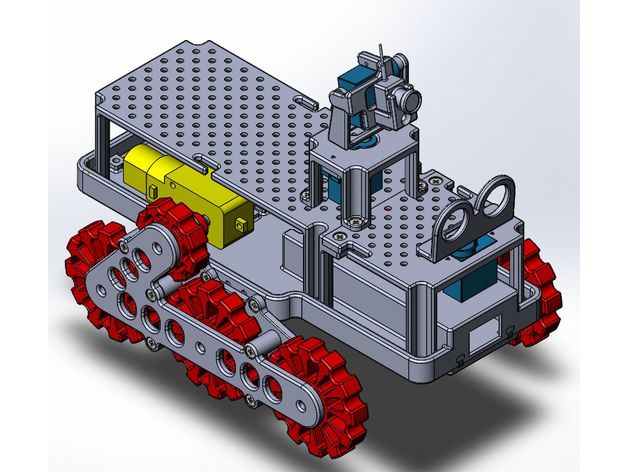 Crawler三角履带轮遥控履带车