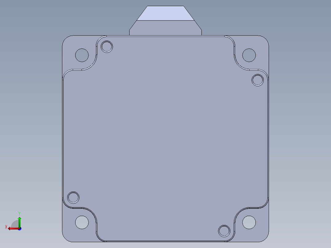 雷赛步进电机86CM85-0-I14后视图