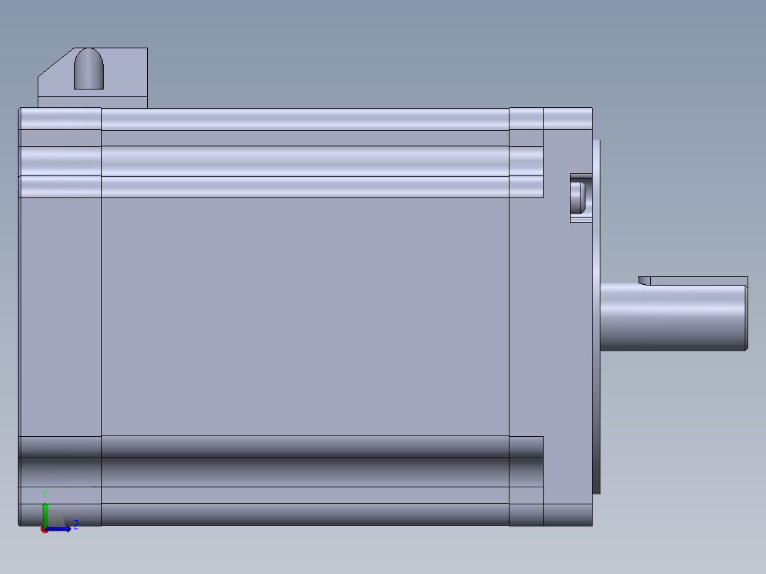 雷赛步进电机86CM85-0-I14左视图
