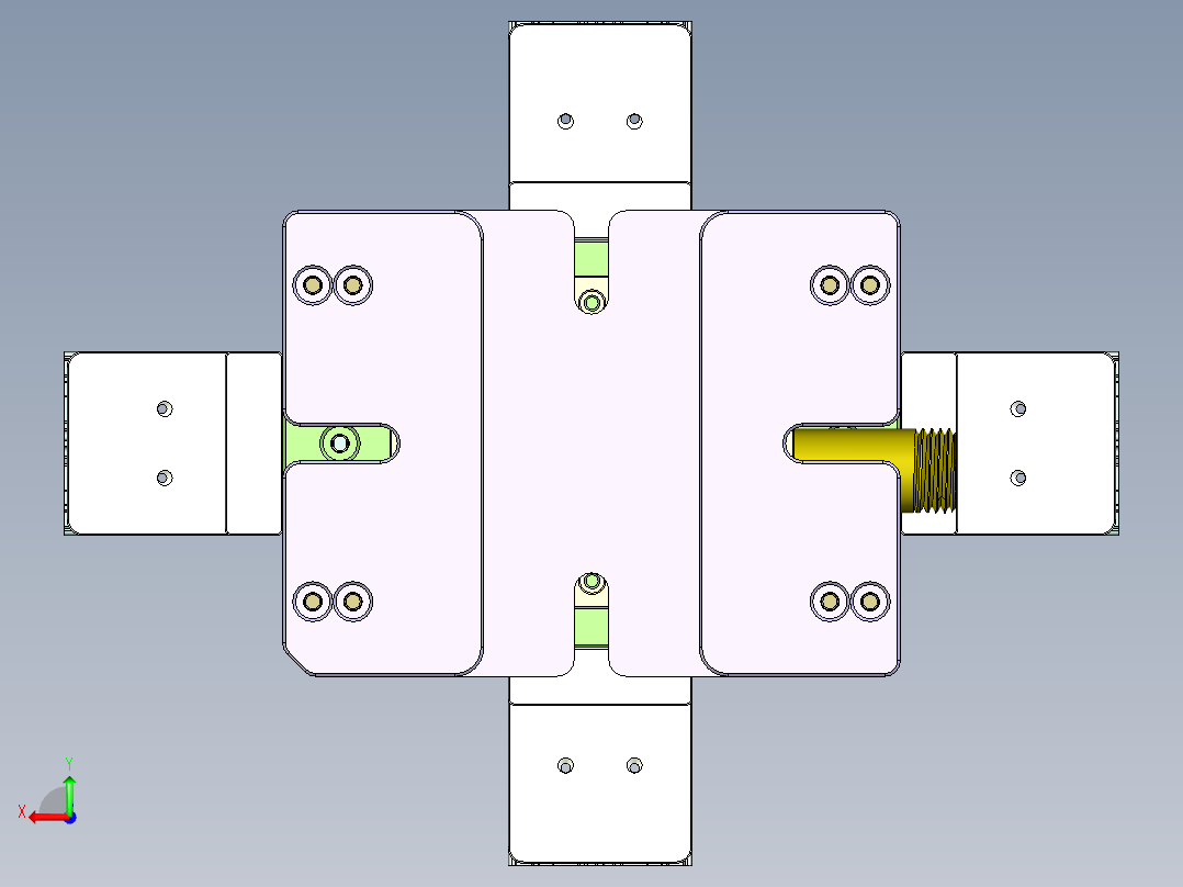 X3-笔记本CNC工装夹具三维模型CNC2-0923后视图
