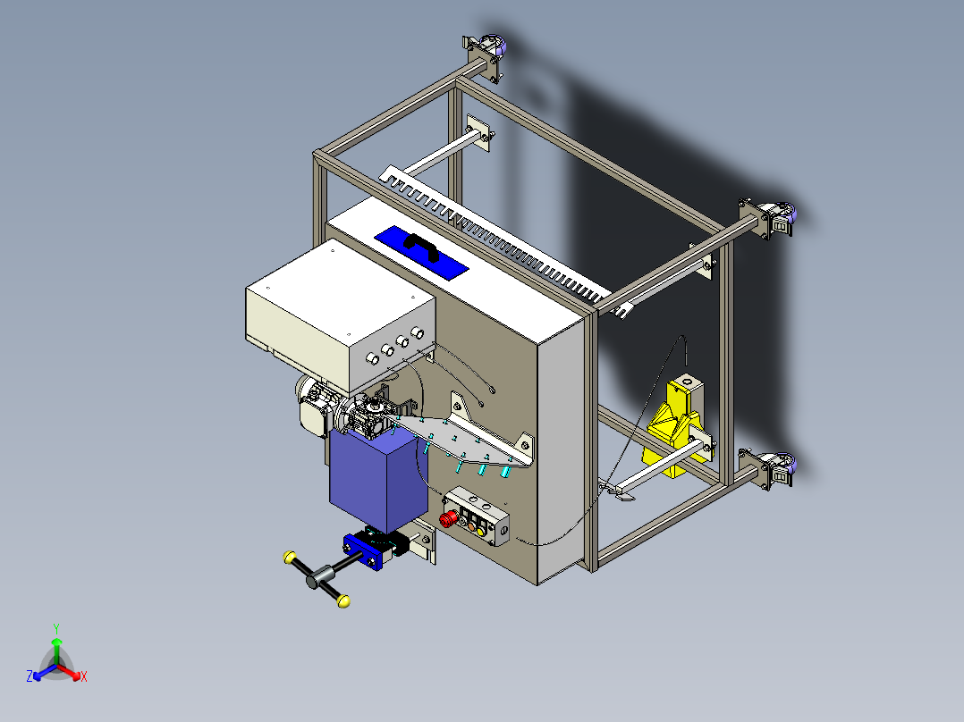软管接头压合step正等轴测图