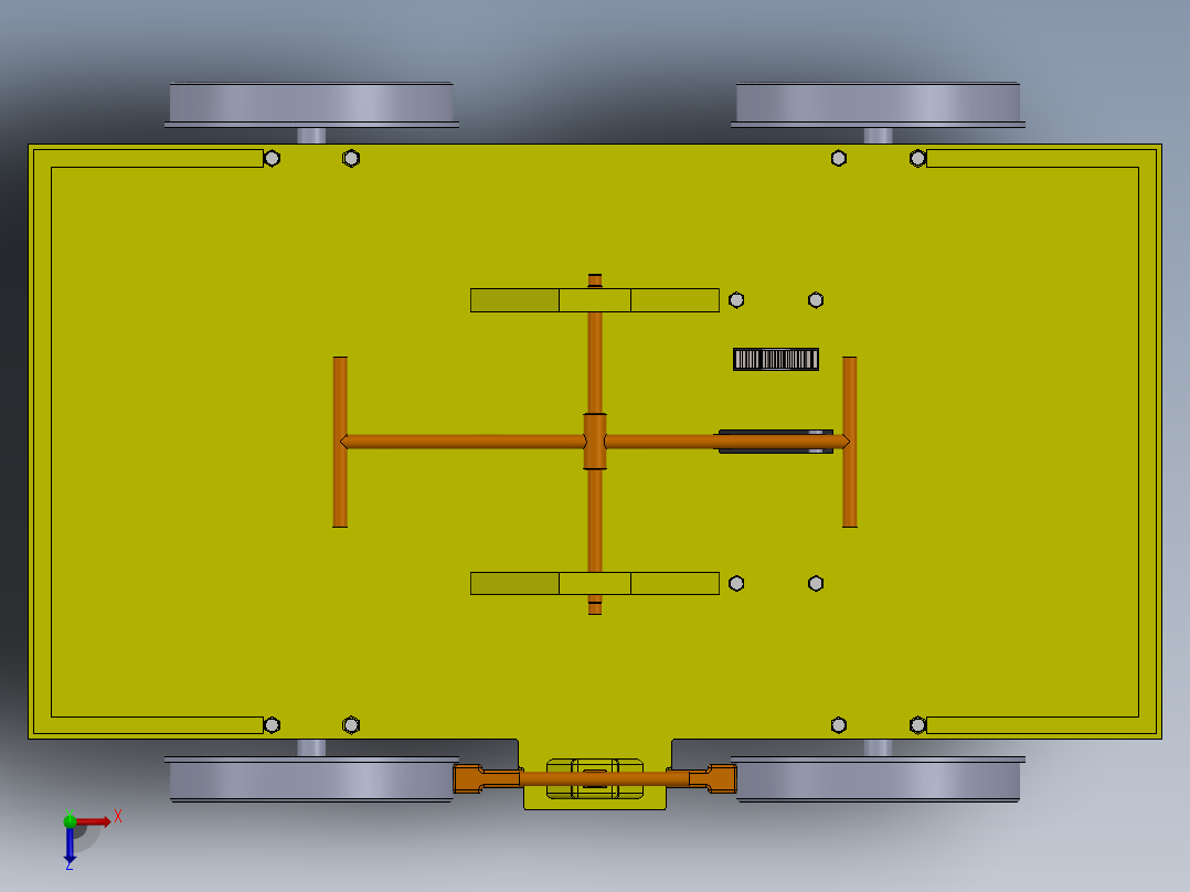 手动轨道车sw18可编辑俯视图