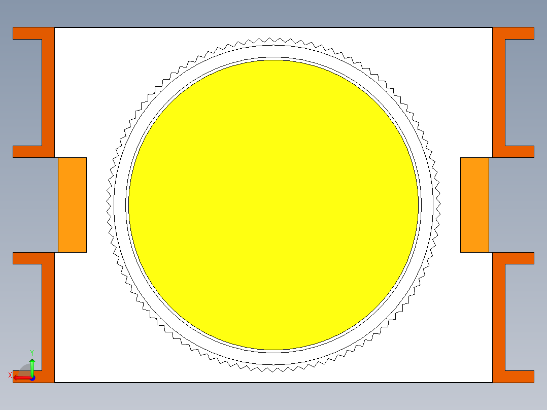 德力西电气LAY7-11BN 黄后视图