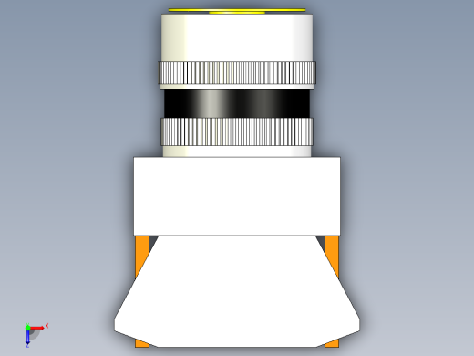 德力西电气LAY7-11BN 黄俯视缩略图