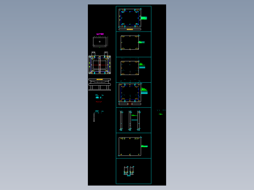液晶屏幕铝制外壳平面度整形冲压模具设计图纸