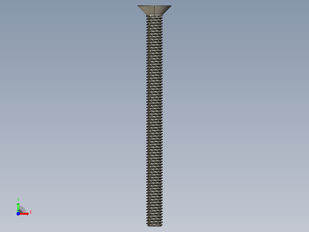 Screw_ISO_10642_M6x80_A2.STEP前视图