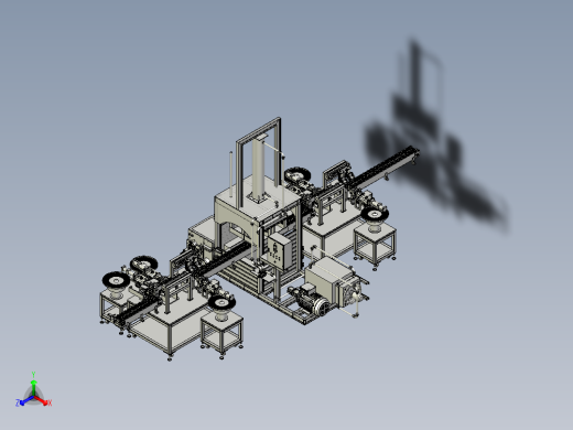 钻头自动组装冲压机