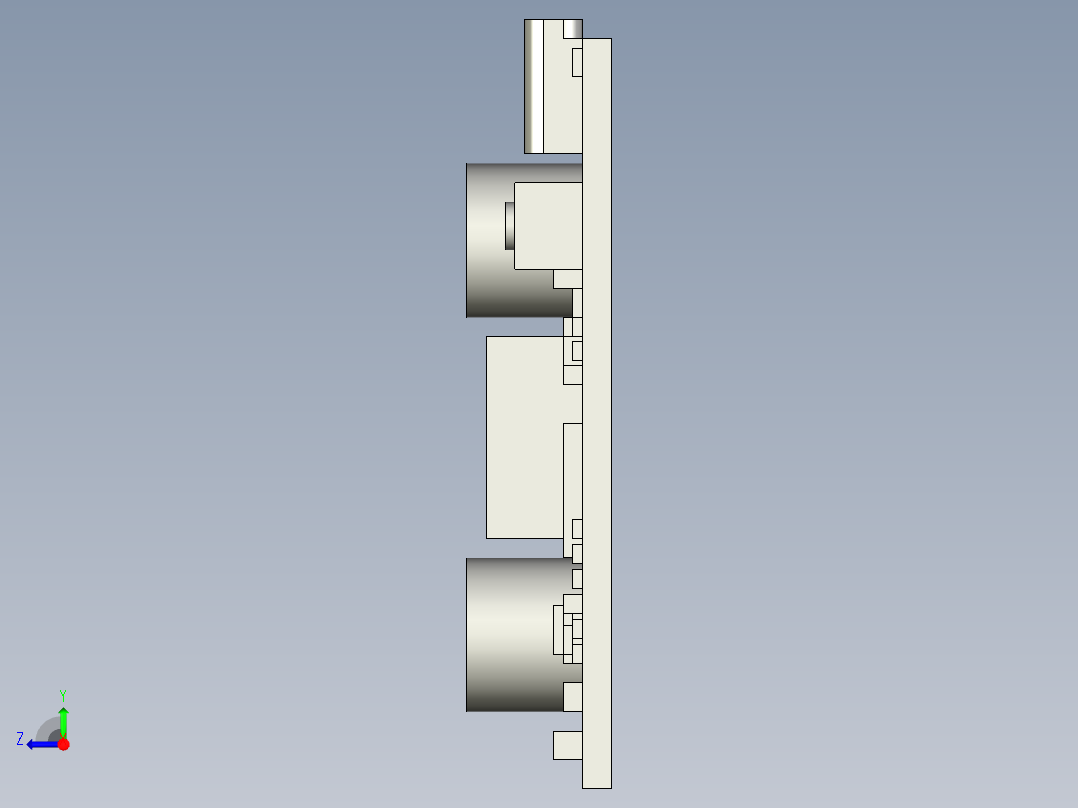 A0002556-injoinic ip2369 45W USB C 双向充电板模块右视图