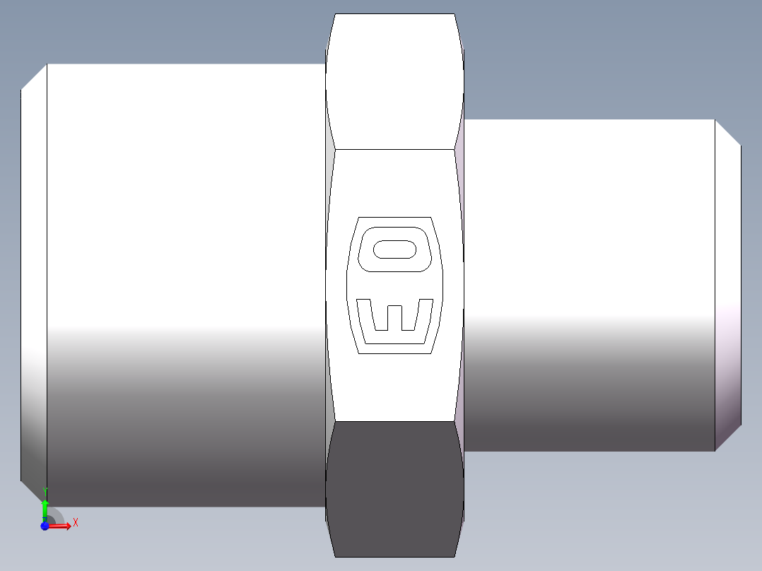 直通变径-GR、1C-12-16前视图
